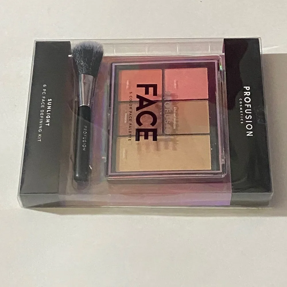 Profusion Cosmetics 6-Color Face Palette - Sunlight New